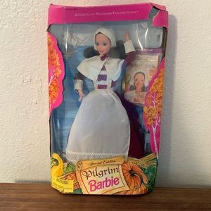 Pilgrim 1994 Barbie Doll, American Stories Collection, Mattel, Sp Collector Ed